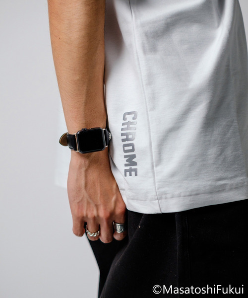 CHROME（クローム）の「［ CHROME / クローム ］LSC TEE WIDE FIT GWG / ライムストーン ケーブ ティー ワイド フィット GWG 接触冷感 空間冷却 鍾乳洞TEE（Tシャツ/カットソー・メンズ・ブラック/ホワイト・XL/M/L）」の14枚目の写真