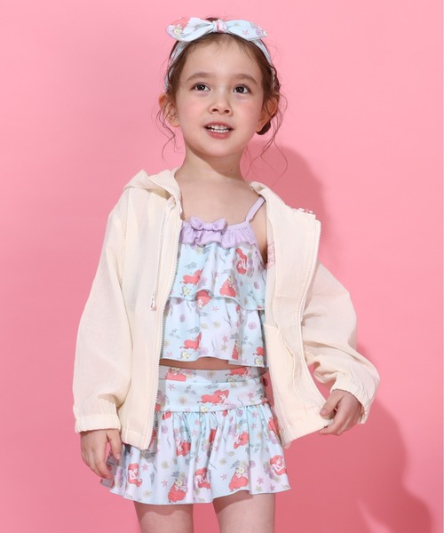 BABYDOLL（ベビードール）の「UVカット パーカー 0508K（パーカー・キッズ・オフホワイト/ベビーピンク/パープル・110cm/120cm/130cm/140cm/90cm/100cm）」の19枚目の写真