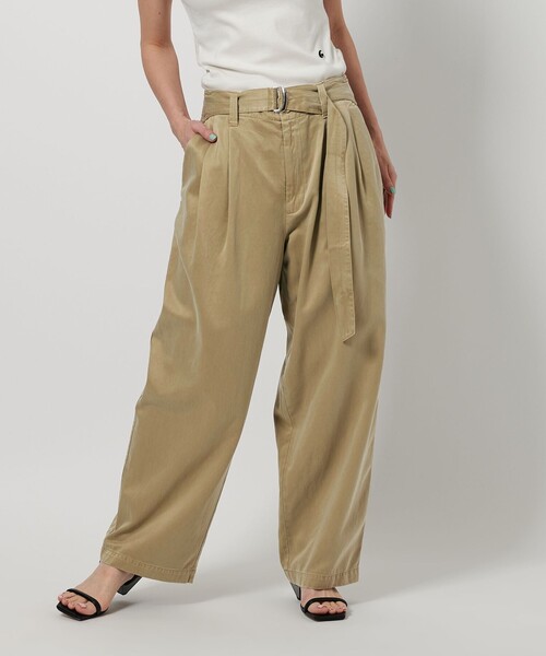 ビューティアンドユース　キュプラブレンド ベルテッド パンツ BEAUTY&YOUTH UNITED ARROWS（ビューティーアンドユース