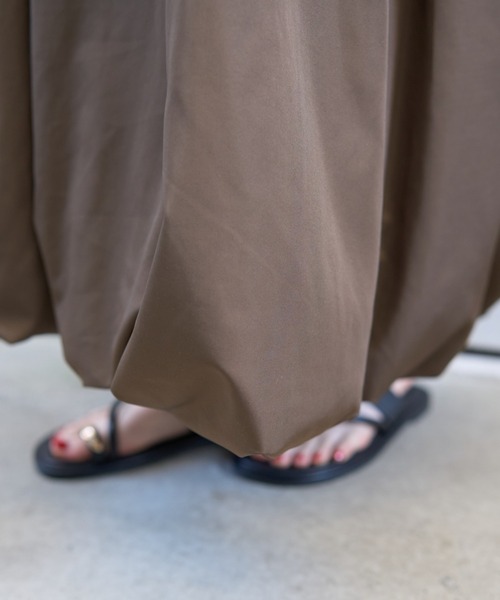 Rouge vif（ルージュヴィフ）の「ノースリーブ バルーンワンピース（ワンピース・レディース・ブラック/ブラウン・36/38）」の7枚目の写真