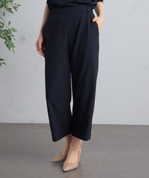 GALLORIA | 【キレメクパンツ】２wayストレッチ　さらっと快適　麻調ワイドパンツ(その他パンツ)