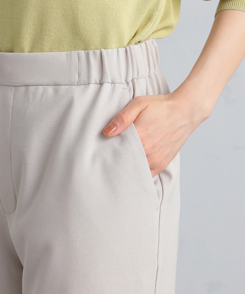 GALLORIA（ギャローリア）の「【キレメクパンツ】２wayストレッチ　さらっと快適　麻調ワイドパンツ（その他パンツ・レディース・ライトベージュ/ブラック/ネイビー/ライトブルー・LL/S/M/L）」の12枚目の写真