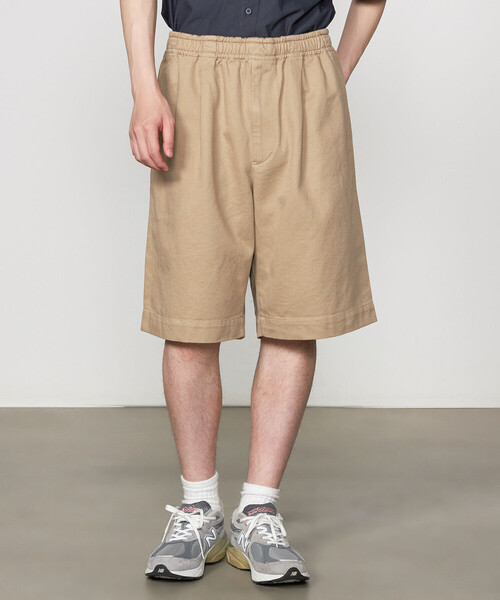 GYMPHLEX(ジムフレックス)の「Gymphlex | ソフトチノ イージーショーツ MEN(その他パンツ・メンズ・ブラック/ベージュ・L/M)」の7枚目の写真
