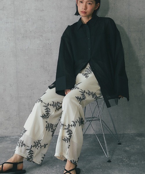 M サイズ　seesee メッシュパンツ　美品 SEESEE シーシー MESH SPORTY PANTS メッシュパンツ M ネイビー