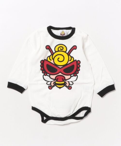 HYSTERIC MINI ハチ ベスト ロンパース HYSTERIC MINI ハチ ベスト ロンパース HYSTERIC MINI - ハチ