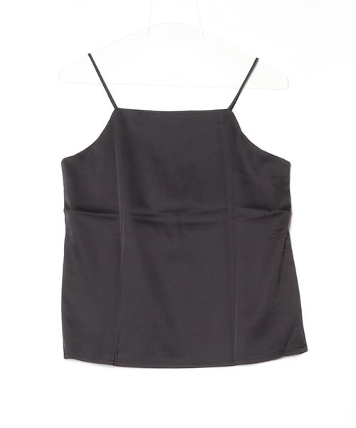 gossip!ロサンゼルス(ゴシップロサンゼルス)の「バッククロス ダブルストラップキャミソール(ストレート)(キャミソール・レディース・ブラック/オフホワイト/ホワイト/ライトグリーン・S/M)」の5枚目の写真