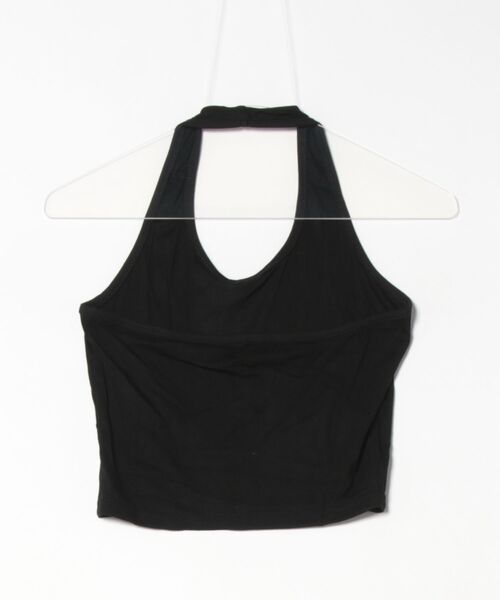 VIBGYOR（ヴィブジョー）の「【LAMPOON】アイプリントホルタータンクトップ（タンクトップ・レディース・ベージュ/ブラック・LARGE/MEDIUM）」の11枚目の写真