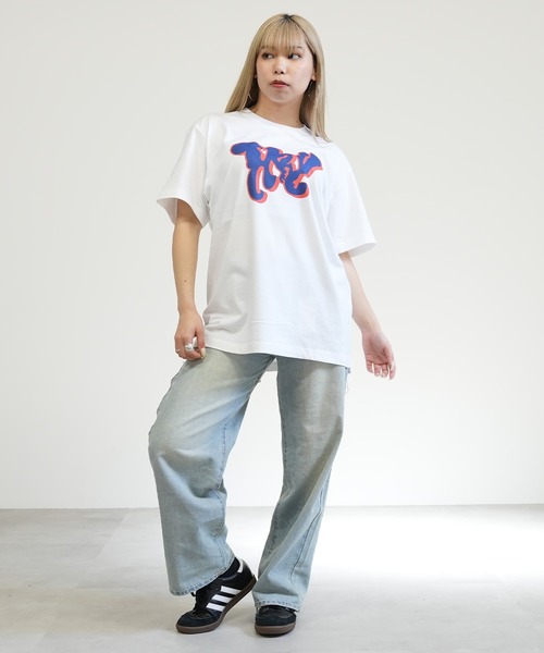 BASIS（ベイシス）の「ENAコラボTシャツ フロントロゴtシャツ 綿100% カットソー 半袖（Tシャツ/カットソー・レディース・ホワイト/カーキ/ブラック・SMALL/MEDIUM/LARGE/150）」の22枚目の写真