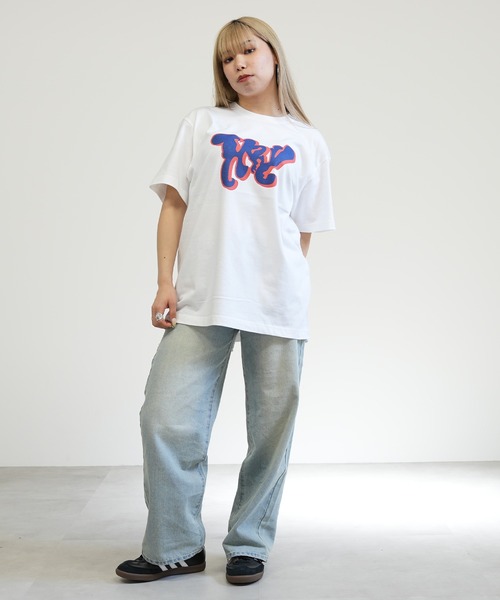 BASIS（ベイシス）の「ENAコラボTシャツ フロントロゴtシャツ 綿100% カットソー 半袖（Tシャツ/カットソー・レディース・ホワイト/カーキ/ブラック・SMALL/MEDIUM/LARGE/150）」の21枚目の写真