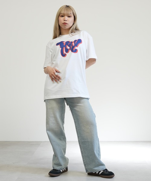 BASIS（ベイシス）の「ENAコラボTシャツ フロントロゴtシャツ 綿100% カットソー 半袖（Tシャツ/カットソー・レディース・ホワイト/カーキ/ブラック・SMALL/MEDIUM/LARGE/150）」の20枚目の写真