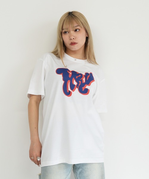 BASIS（ベイシス）の「ENAコラボTシャツ フロントロゴtシャツ 綿100% カットソー 半袖（Tシャツ/カットソー・レディース・ホワイト/カーキ/ブラック・SMALL/MEDIUM/LARGE/150）」の18枚目の写真