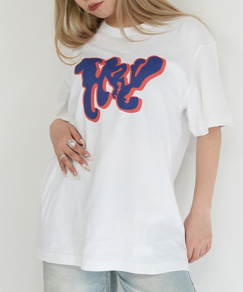 BASIS（ベイシス）の「ENAコラボTシャツ フロントロゴtシャツ 綿100% カットソー 半袖（Tシャツ/カットソー・レディース・ホワイト/カーキ/ブラック・SMALL/MEDIUM/LARGE/150）」の16枚目の写真