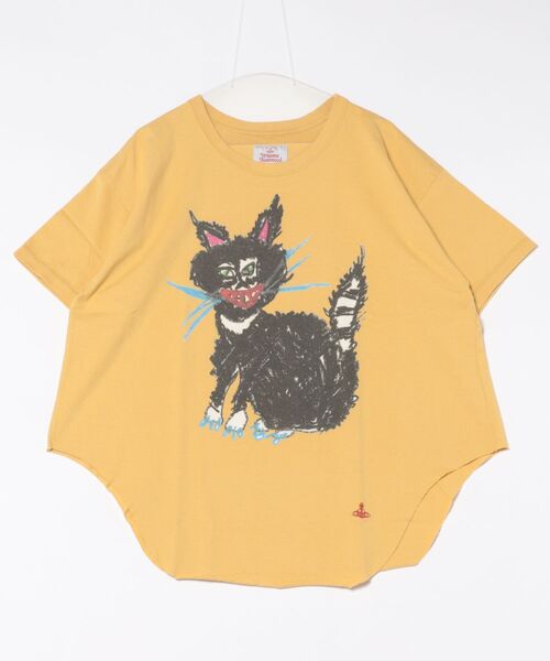 ｵｰｶﾞﾆｯｸBD天竺ﾛｰﾄﾞｷﾙｷｬｯﾄﾗｳﾝﾄﾞﾍﾑTｼｬﾂ（Tシャツ/カットソー