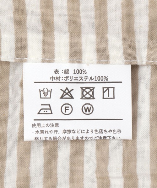 GEORGE'S(ジョージズ)の「ブロックプリント キルトクッションカバー(クッション/クッションカバー・レディース・ホワイト系その他/ホワイト/その他2/その他1・FREE)」の18枚目の写真