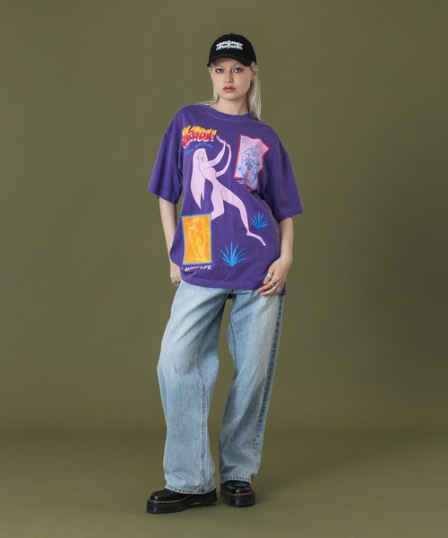 XLARGE（エクストララージ）の「X ANCIENT FUTURISTIC CAP（キャップ・メンズ・ブラック/オリーブ/ベージュ・ONE SIZE）」の17枚目の写真