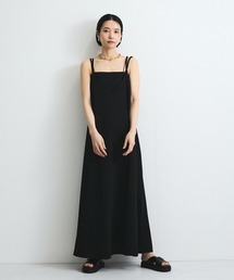 カットジョーゼットキャミワンピース≪手洗い可能≫