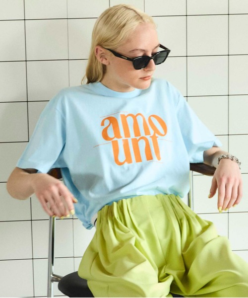 Maison special amount T-shirt グレー 新品タグ付き amount T-shirt