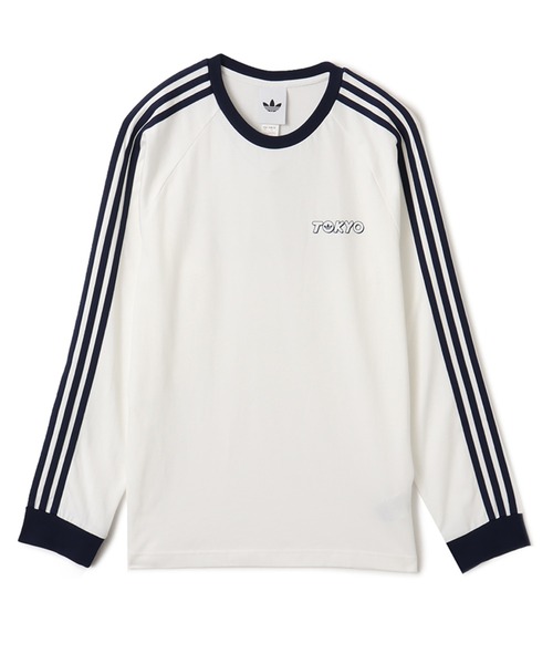 adidas oasis ロンT 長袖 XL adidas Originals x Oasis☆TOUR 3-STRIPES LONGSLEEVE TEE