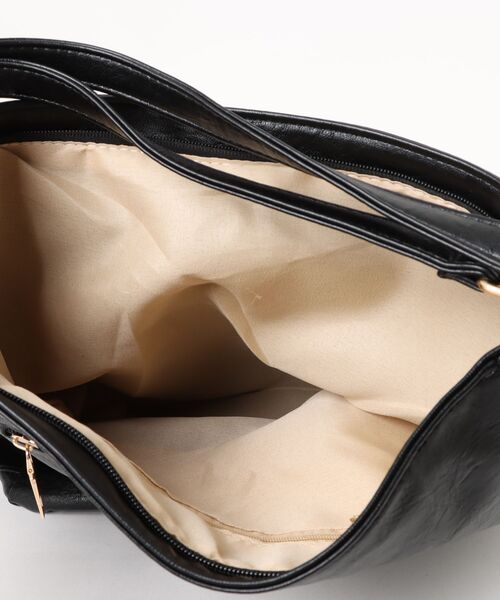 NOLITA LABORATORY（ノリータラボラトリー）の「【 NOLITA / ノリータ 】2Way ショルダーバッグ リュックサックにもなる 大人のレザータイプ バッグ（ショルダーバッグ・レディース・ブラック・FREE）」の11枚目の写真