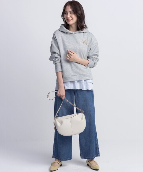 組曲(クミキョク)の「シャツコンビティアード カットソー(Tシャツ/カットソー・レディース・アイボリー系1/ネイビー系/アイボリー系2・3/2)」の14枚目の写真