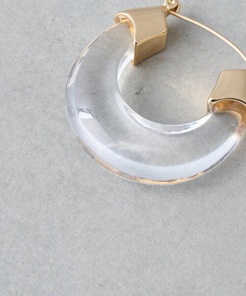 BIRTHDAY BAR（バースデイバー）の「フープピアス（ピアス（両耳用）・レディース・ブルー系その他/ブラウン/クリア・0）」の7枚目の写真