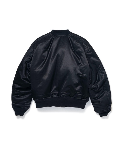 BEDWIN & THE HEARTBREAKERS（ベドウィン アンド ザ ハートブレイカーズ）の「REFLECTIVE TYPE MA-1 JACKET "DUFFY"（MA-1・メンズ・チャコール・MEDIUM）」の5枚目の写真