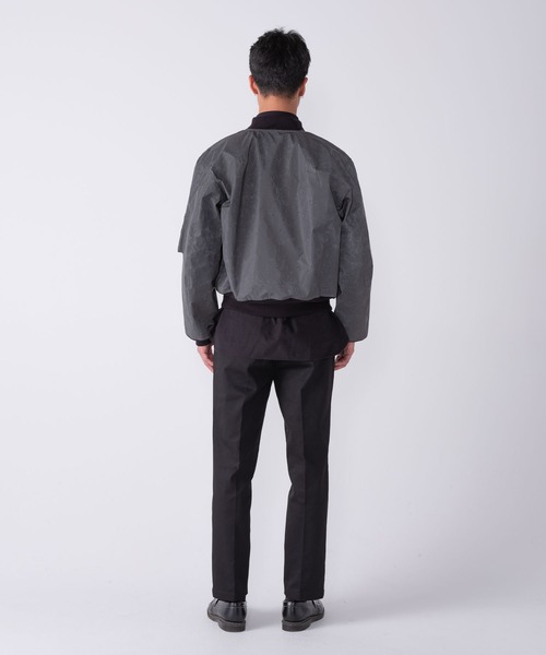 BEDWIN & THE HEARTBREAKERS（ベドウィン アンド ザ ハートブレイカーズ）の「REFLECTIVE TYPE MA-1 JACKET "DUFFY"（MA-1・メンズ・チャコール・MEDIUM）」の11枚目の写真