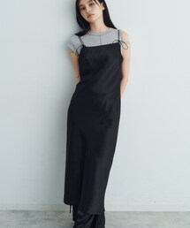 CODE A（コードエー）の「ribbon cami dress（ワンピース）」