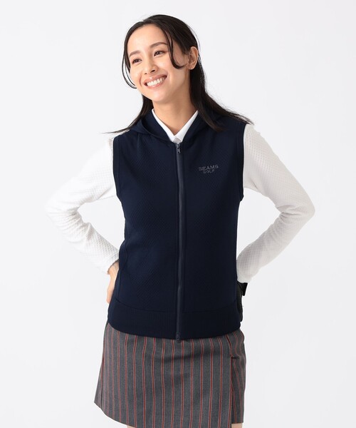 セール】〈WOMEN〉PURPLE LABEL / シャドーアーガイル ベスト（ベスト