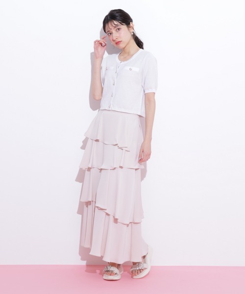 ◇アシメティアードロングスカート