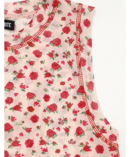 Little sunny bite(リトルサニーバイト)の「/little sunny bite/rose tull long tank(その他トップス・レディース・ブラック・MEDIUM)」の21枚目の写真