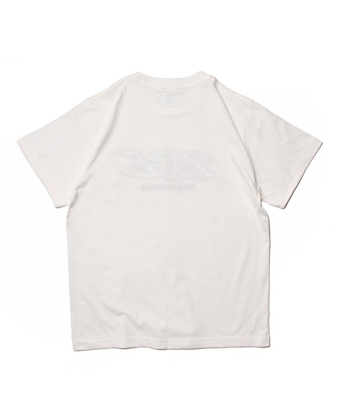 BGL（ビージーエル）の「TREE CAMO LOGO TEE（Tシャツ/カットソー・メンズ・オフホワイト/ブルー/ブラック・S/M/L/XL）」の17枚目の写真