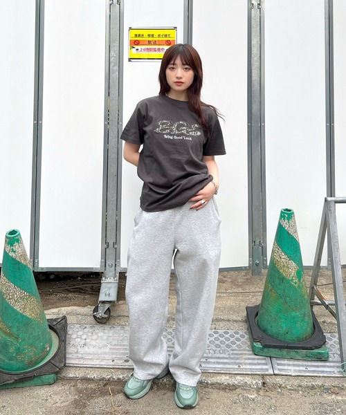 BGL（ビージーエル）の「TREE CAMO LOGO TEE（Tシャツ/カットソー・メンズ・オフホワイト/ブルー/ブラック・S/M/L/XL）」の10枚目の写真