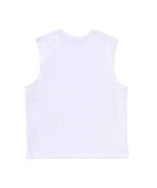 A BATHING APE（アベイシングエイプ）の「COLOR CAMO BAPE STA TANK TOP（タンクトップ・メンズ・ホワイト/ブラック・SMALL/MEDIUM/LARGE/X-LARGE/XX-LARGE/XXX-LARGE）」の6枚目の写真