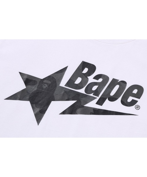 A BATHING APE（アベイシングエイプ）の「COLOR CAMO BAPE STA TANK TOP（タンクトップ・メンズ・ホワイト/ブラック・SMALL/MEDIUM/LARGE/X-LARGE/XX-LARGE/XXX-LARGE）」の4枚目の写真