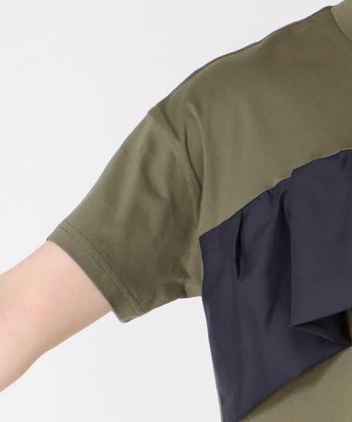 Cepica（セピカ）の「【MARECHAL TERRE / マルシャルテル】ラッフルフリルジョイントワンピース（ワンピース・レディース・カーキ/ブラック・FREE）」の5枚目の写真