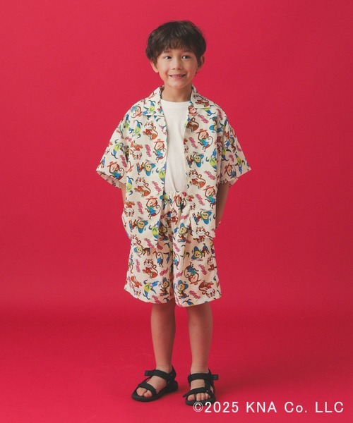 LEPSIM（レプシィム）の「【KIDS】【Kellogg's／ケロッグ】セットアップシャツ　570185（シャツ/ブラウス・キッズ・ホワイト系その他/ホワイト・130）」の3枚目の写真