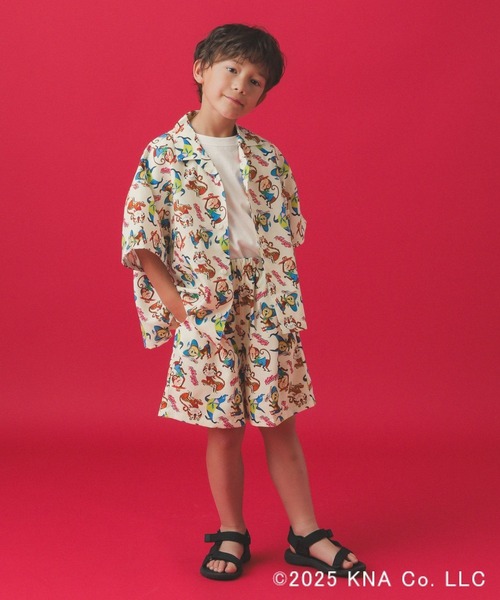 LEPSIM（レプシィム）の「【KIDS】【Kellogg's／ケロッグ】セットアップシャツ　570185（シャツ/ブラウス・キッズ・ホワイト系その他/ホワイト・130）」の4枚目の写真