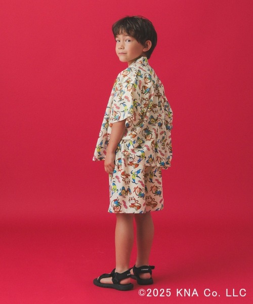 LEPSIM（レプシィム）の「【KIDS】【Kellogg's／ケロッグ】セットアップシャツ　570185（シャツ/ブラウス・キッズ・ホワイト系その他/ホワイト・130）」の5枚目の写真