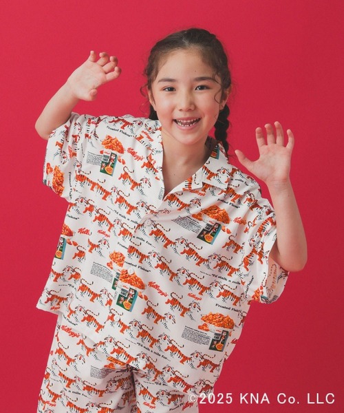 LEPSIM（レプシィム）の「【KIDS】【Kellogg's／ケロッグ】セットアップシャツ　570185（シャツ/ブラウス・キッズ・ホワイト系その他/ホワイト・130）」の13枚目の写真