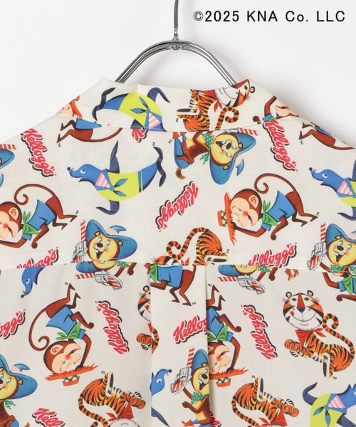 LEPSIM（レプシィム）の「【KIDS】【Kellogg's／ケロッグ】セットアップシャツ　570185（シャツ/ブラウス・キッズ・ホワイト系その他/ホワイト・130）」の19枚目の写真