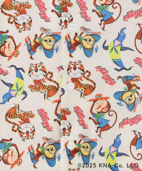 LEPSIM（レプシィム）の「【KIDS】【Kellogg's／ケロッグ】セットアップシャツ　570185（シャツ/ブラウス・キッズ・ホワイト系その他/ホワイト・130）」の20枚目の写真