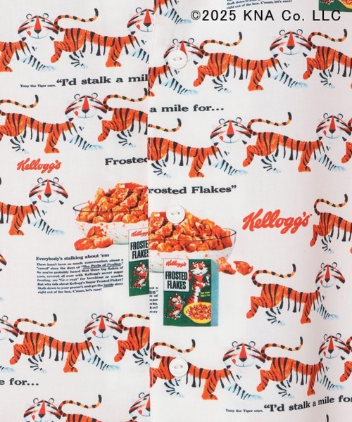 LEPSIM（レプシィム）の「【KIDS】【Kellogg's／ケロッグ】セットアップシャツ　570185（シャツ/ブラウス・キッズ・ホワイト系その他/ホワイト・130）」の21枚目の写真