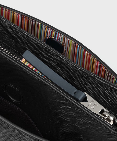 Paul Smith(ポールスミス)の「シグネチャーストライププラー 2WAY ミニショルダーバッグ【553404 N070S】(ショルダーバッグ・メンズ・ネイビー/グリーン/ブラック・FREE)」の9枚目の写真