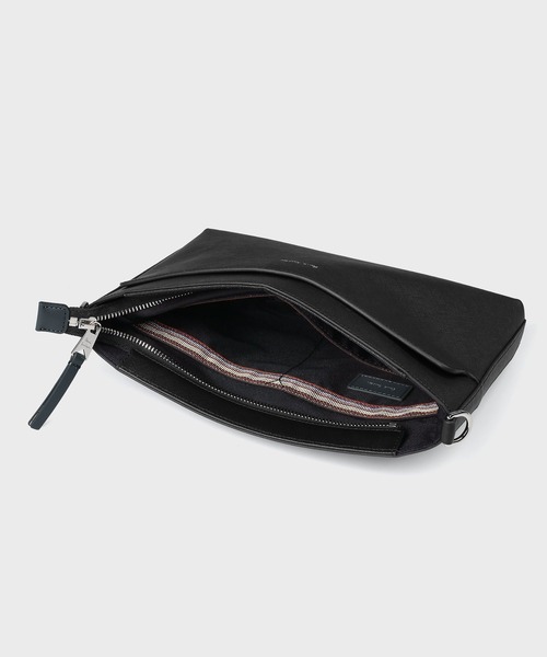 【極美品】ポールスミス ストローグレインレザー ショルダーバッグ 2way 黒 ポール スミス Paul Smith ショルダーバッグ ストローグレイン