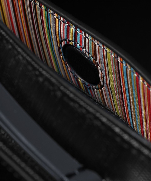 シグネチャーストライププラー 2WAY ミニショルダーバッグ