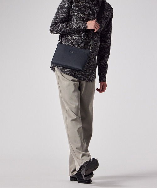 Paul Smith(ポールスミス)の「シグネチャーストライププラー 2WAY ミニショルダーバッグ【553404 N070S】(ショルダーバッグ・メンズ・ネイビー/グリーン/ブラック・FREE)」の5枚目の写真