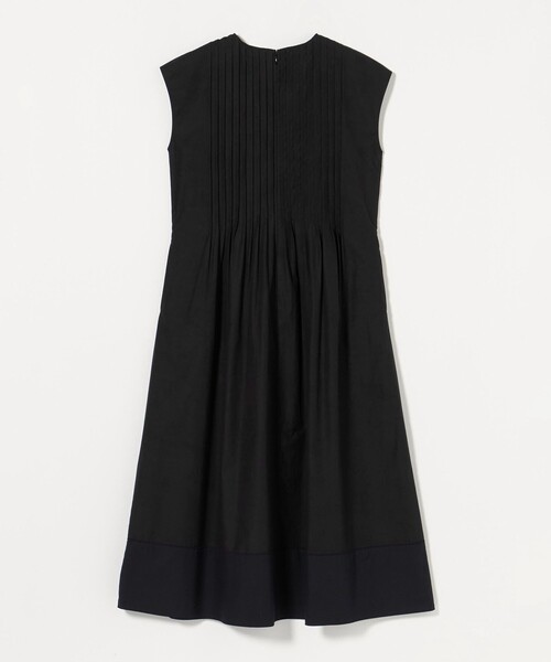 UNITED ARROWS(ユナイテッドアローズ)の「コットンシルク シルキータックワンピース - ウォッシャブル -(ワンピース・レディース・ネイビー/レッド/ブラック・36/38)」の16枚目の写真