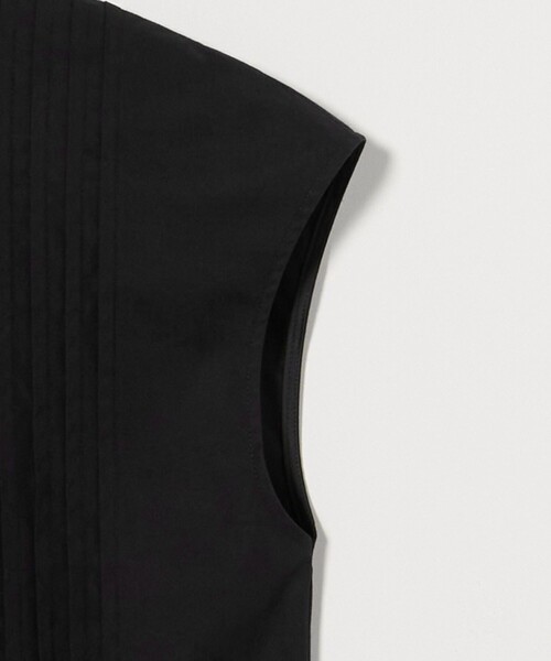 UNITED ARROWS(ユナイテッドアローズ)の「コットンシルク シルキータックワンピース - ウォッシャブル -(ワンピース・レディース・ネイビー/レッド/ブラック・36/38)」の18枚目の写真