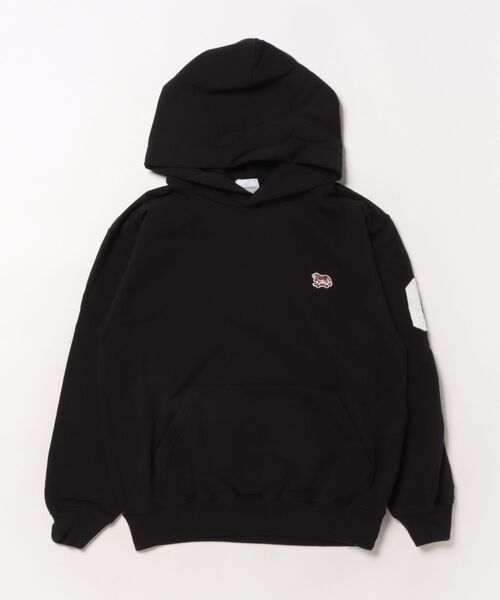 GROOVY COLORS（グルービーカラーズ）の「GRS SKATE DOG Sweat Hoodie（パーカー・キッズ・ブラック・145/135）」の2枚目の写真